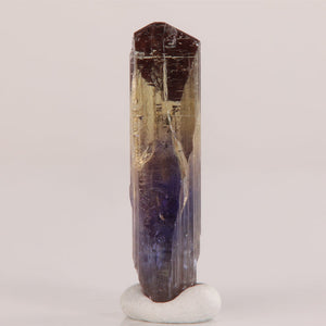bicolor tanzanite unheated crystal