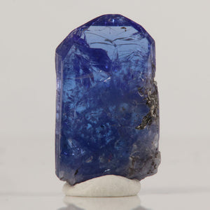 deep blue tanzanite crystal