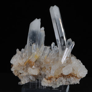 natural quartz crystal cluster