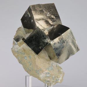 Pyrite Crystal Cluster