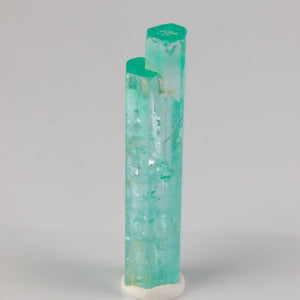 beryl crystal raw natural terminations blue green