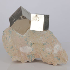 Pyrite Cubic Crystal Specimen
