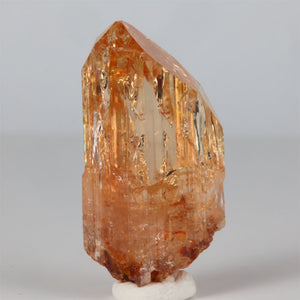 gemmy peach topaz crystal