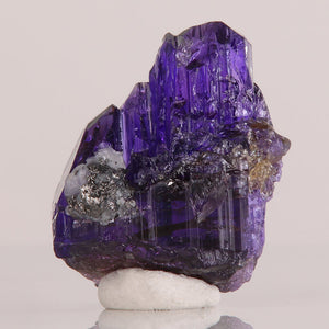 Deep Saturated Color Natural Tanzanite Crystal Tanzania