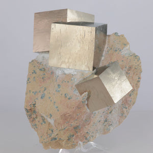 Pyrite on host rock