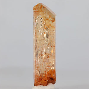 crystal specimen peach topaz