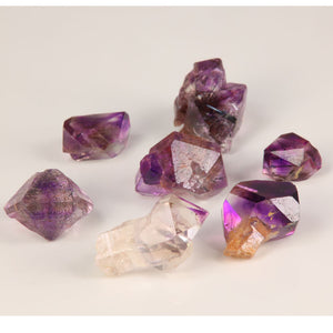 Wire Wrapping amethyst crystals