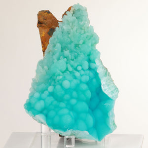 Chinese Blue Aragonite Crystal Specimen