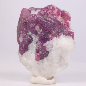 Raw pink Spinel Crystal Specimen