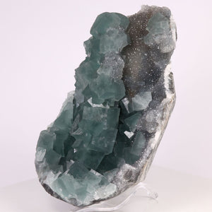 Drusy quartz and fluorite