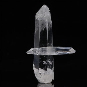 Crossed Quartz Crystal Specimen
