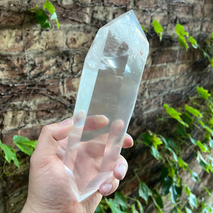 Polished White Quartz Crystal