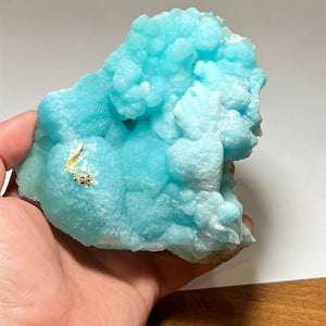 Natural Blue Aragonite Mineral Specimen