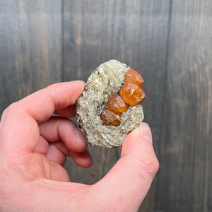 Tanzania spessartite garnet crystal specimen