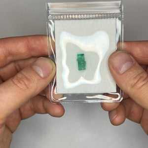 Deep green Emerald Crystal from Colombia