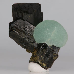 Mali Prehnite epidote crystal specimens