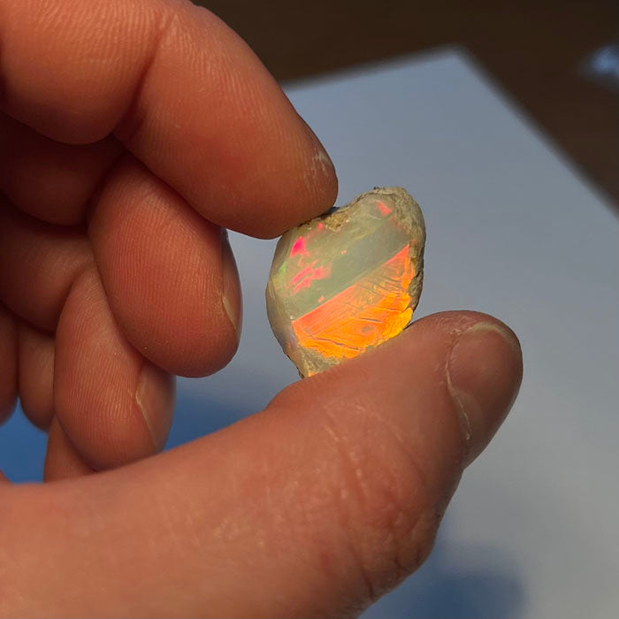 Solid Opal Rough Specimen