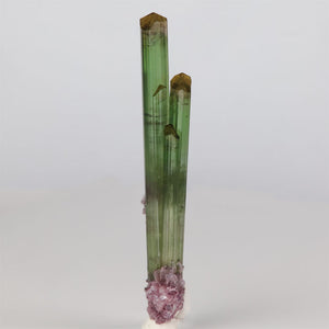 Brazil green tourmaline crystal cluster