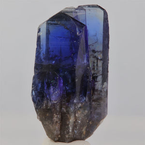 Natural tanzanite crystal cluster