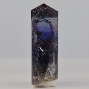 Natural tanzanite mineral specimen