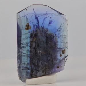 Natural unheated tanzanite crystal specimen