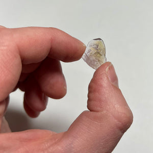 Tanzanian Axinite Crystal Specimen pink