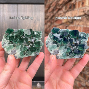Daylight Color Change Fluorite England