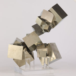 Cubic Pyrite Mineral Specimen