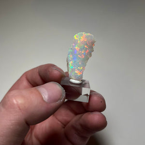 Hydrophane opal specimen bright color Ethiopia