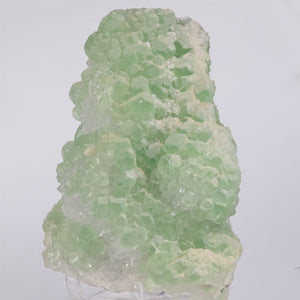 Chinese Green Fluorite and Quartz crystals