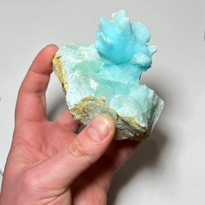 Blue Aragonite Crystal