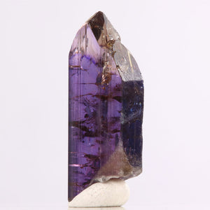 unheated raw bicolor tanzanite crystal