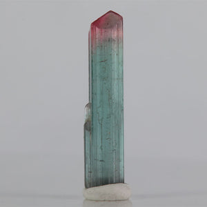 Bi color tourmaline crystal pink green Brazil