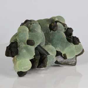 Prehnite and Epidote Crystal Cluster
