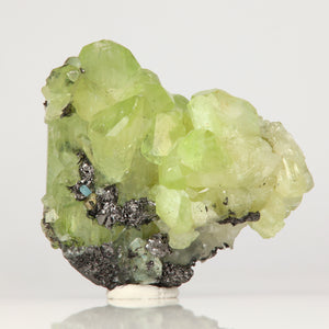 Diopside Crystal Mineral Specimen Green Tanzania