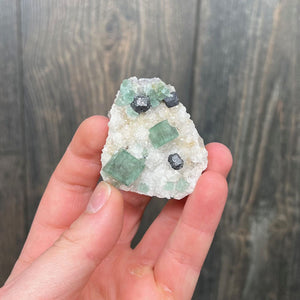 Northern Lights Pocket Green Fluorite Specimen