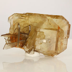 Barite Crystal Cluster Brownish Green Color