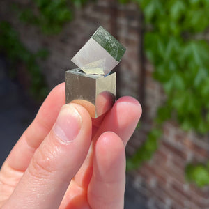 Cubic Pyrite Crystal Specimen Spain