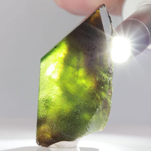 Raw Natural Titanite Sphene Crystal Mineral Specimen from Tanzania