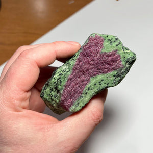 Ruby in Zoisite from Tanzania Raw