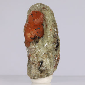 Spessartite garnet orange mica matrix