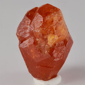 red orange spessartite garnet crystal