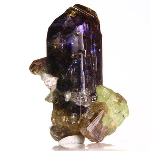 Tanzanite Crystal on matrix mineral specimen