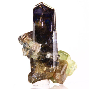 Tanzanite Raw Natural Unheated Tanzanite Diopside Mineral Specimen
