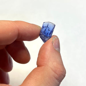 Blue Tanzanite Crystal Specimen