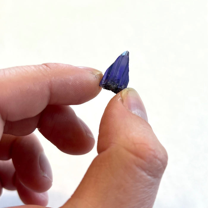 Gemmy Purple Tanzanite Crystal Specimen