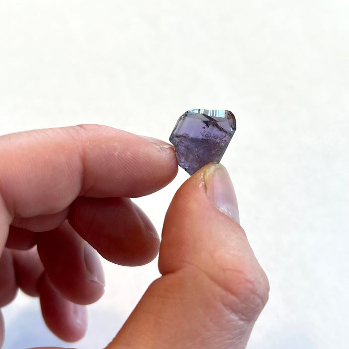 Purple Tanzanite Mineral Specimen Raw Unheated
