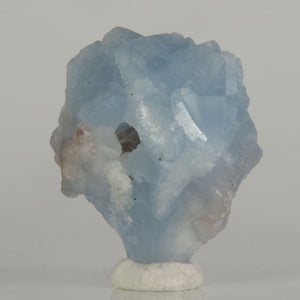 Blue fluorescent mineral prehnite specimen