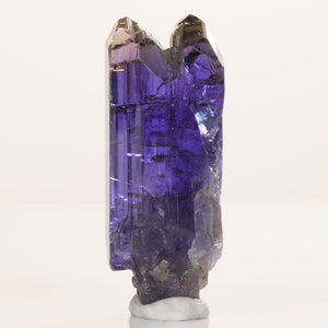 Dark Purple Tanzanite Crystal Mineral Specimen