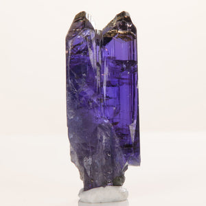 Deep Natural Color Tanzanite Crystal Specimen